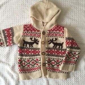 Baby Boy Fair Isle Cashmere Wool Holiday Sweater